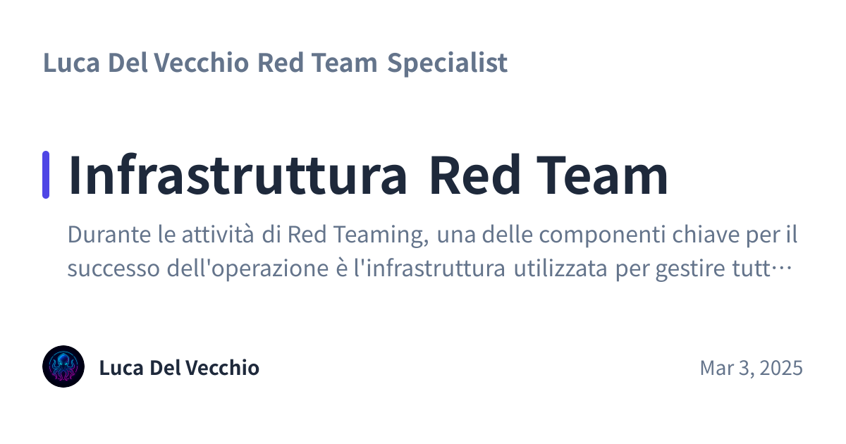 Share preview for Infrastruttura Red Team